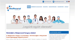 Desktop Screenshot of medpersonal.hu